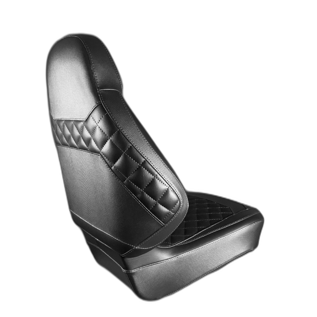 Ergonomic Foldable Seat Black