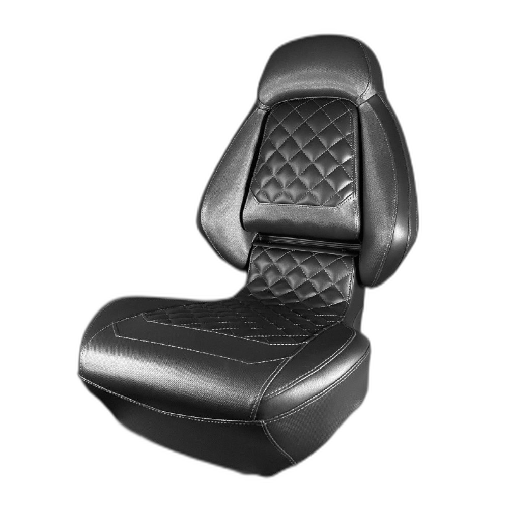 Ergonomic Foldable Seat Black