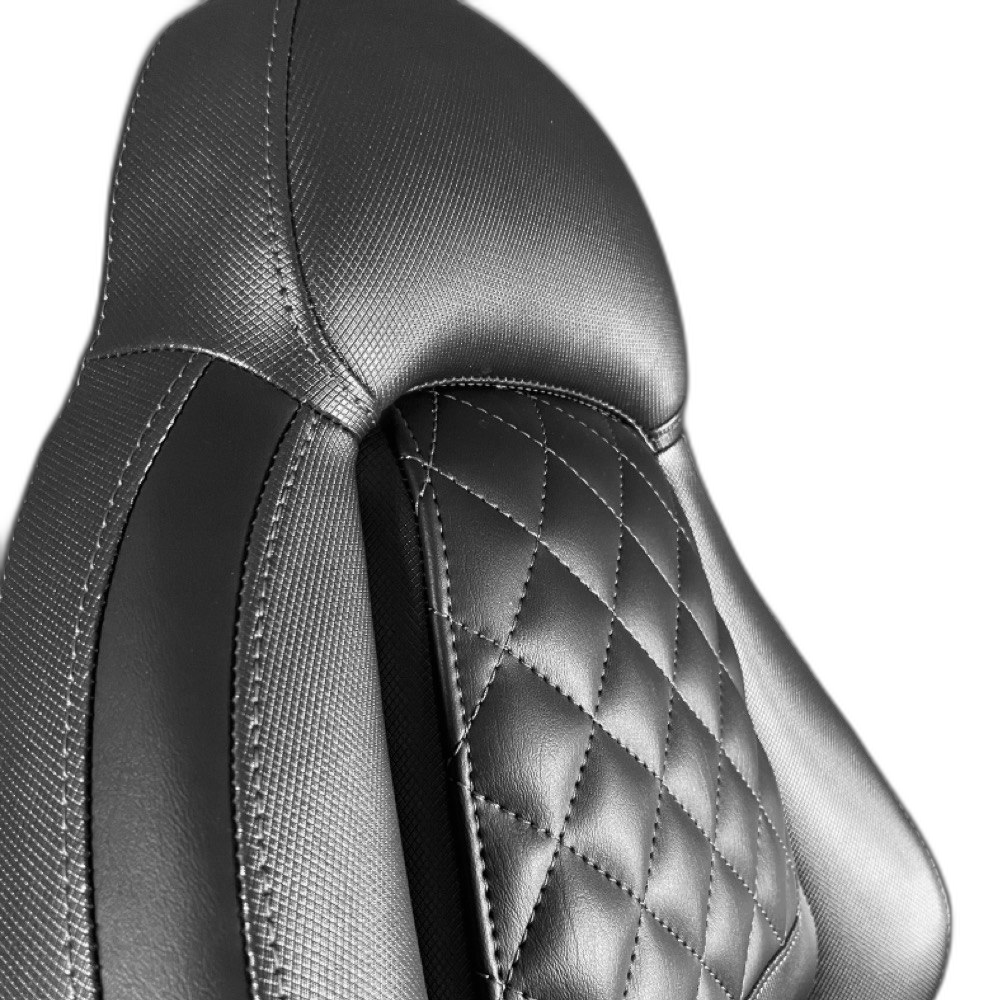 Ergonomic Foldable Seat Black