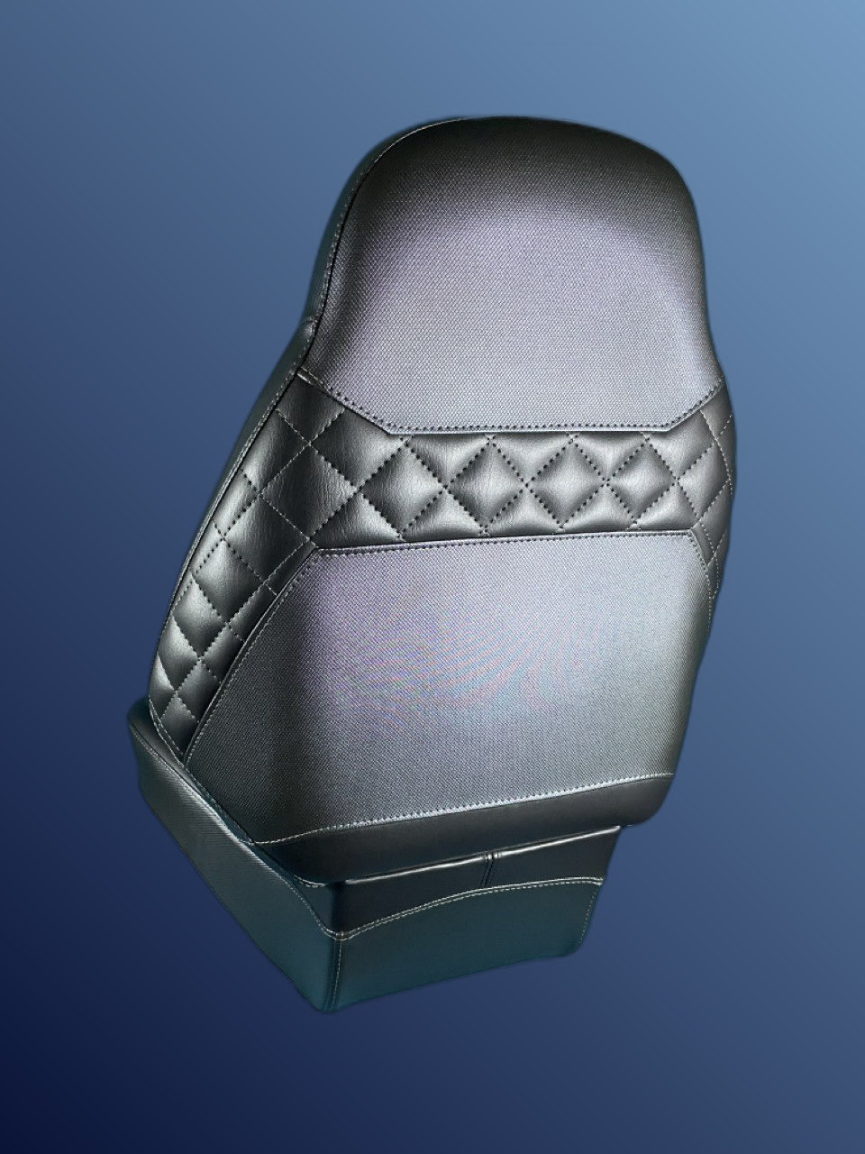 Ergonómikus, összecsukható ülés, fekete