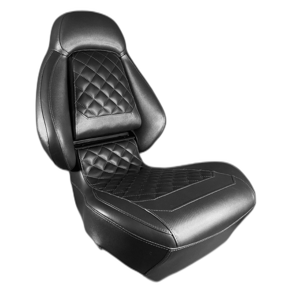 Ergonomic Foldable Seat Black