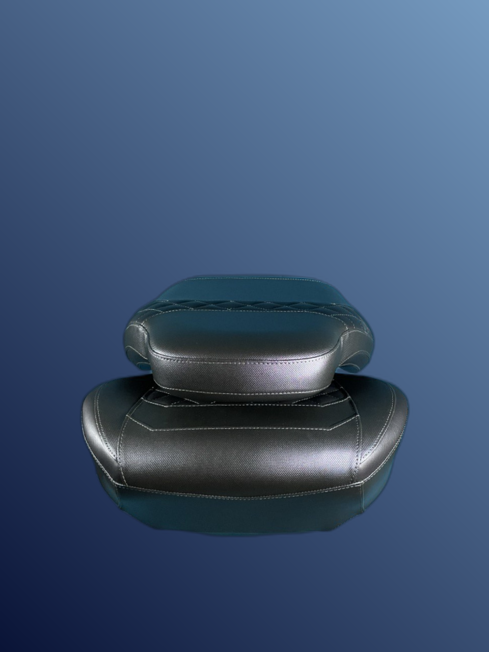 Ergonómikus, összecsukható ülés, fekete