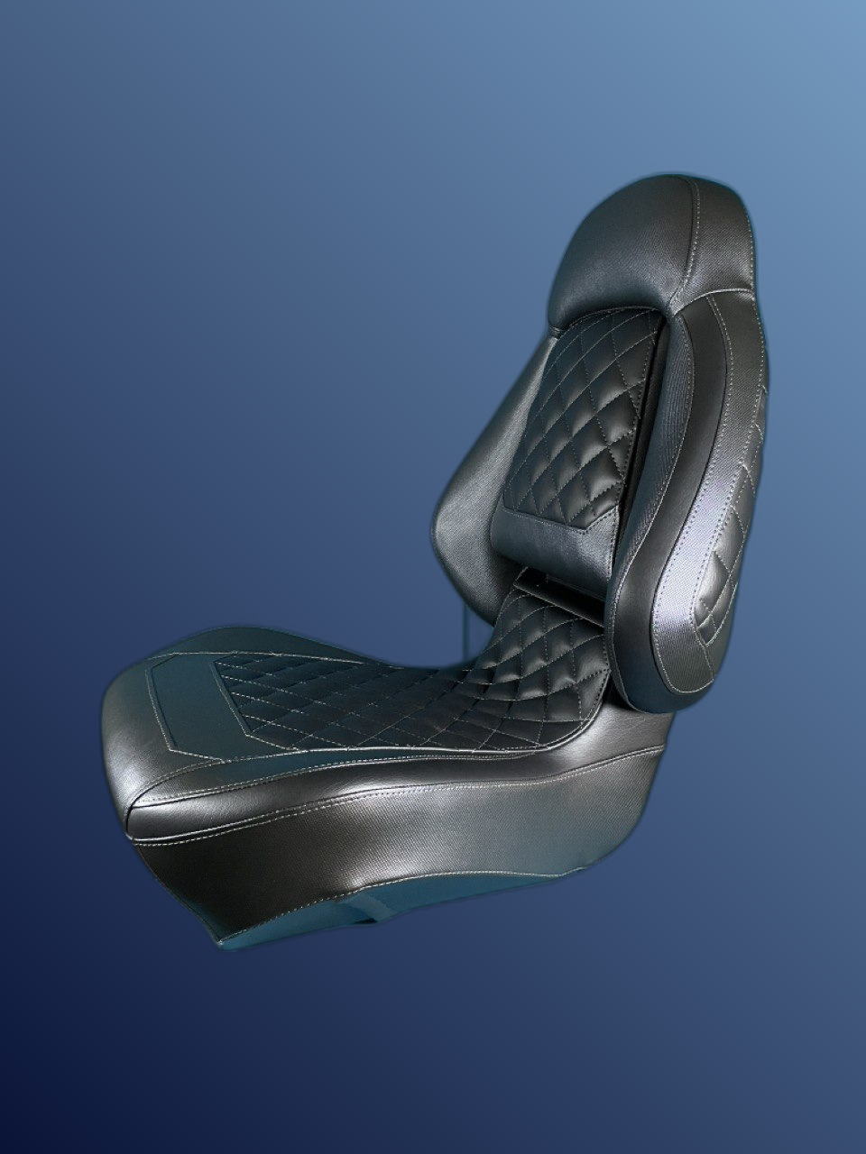 Ergonómikus, összecsukható ülés, fekete