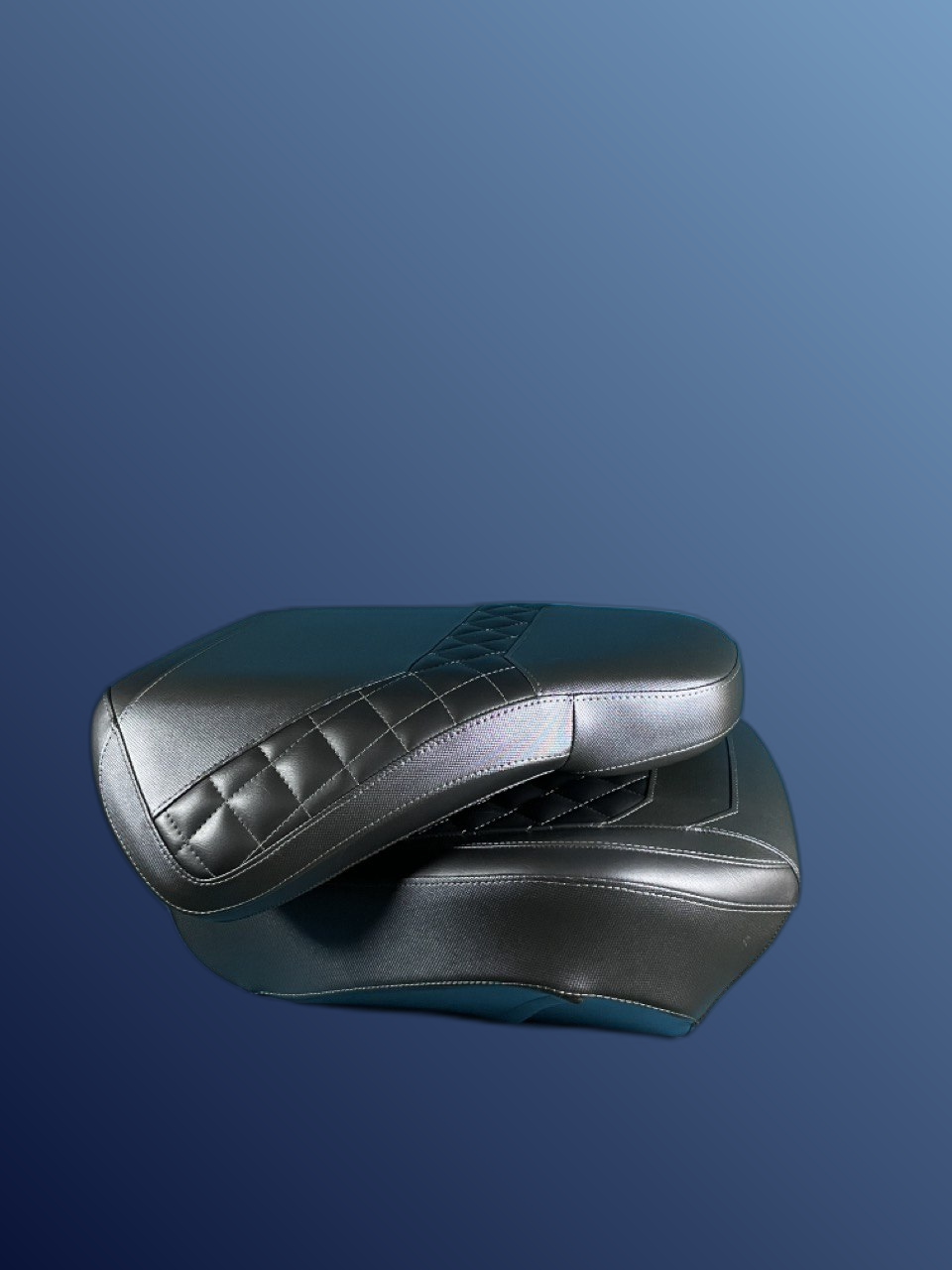 Ergonómikus, összecsukható ülés, fekete