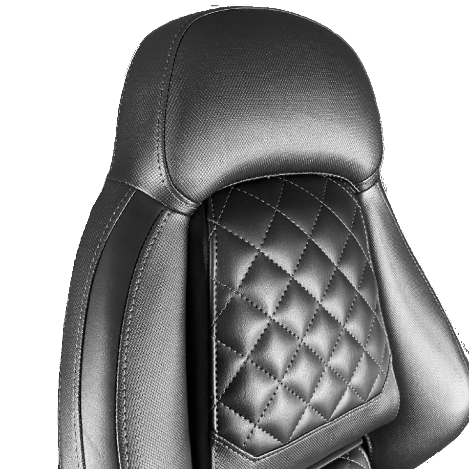 Ergonomic Foldable Seat Black