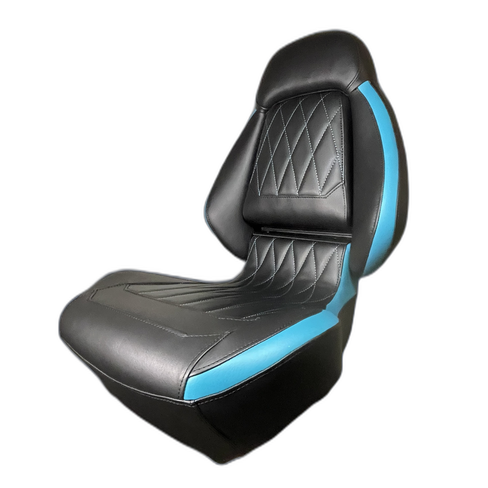 Ergonomic Foldable Seat Black-Blue