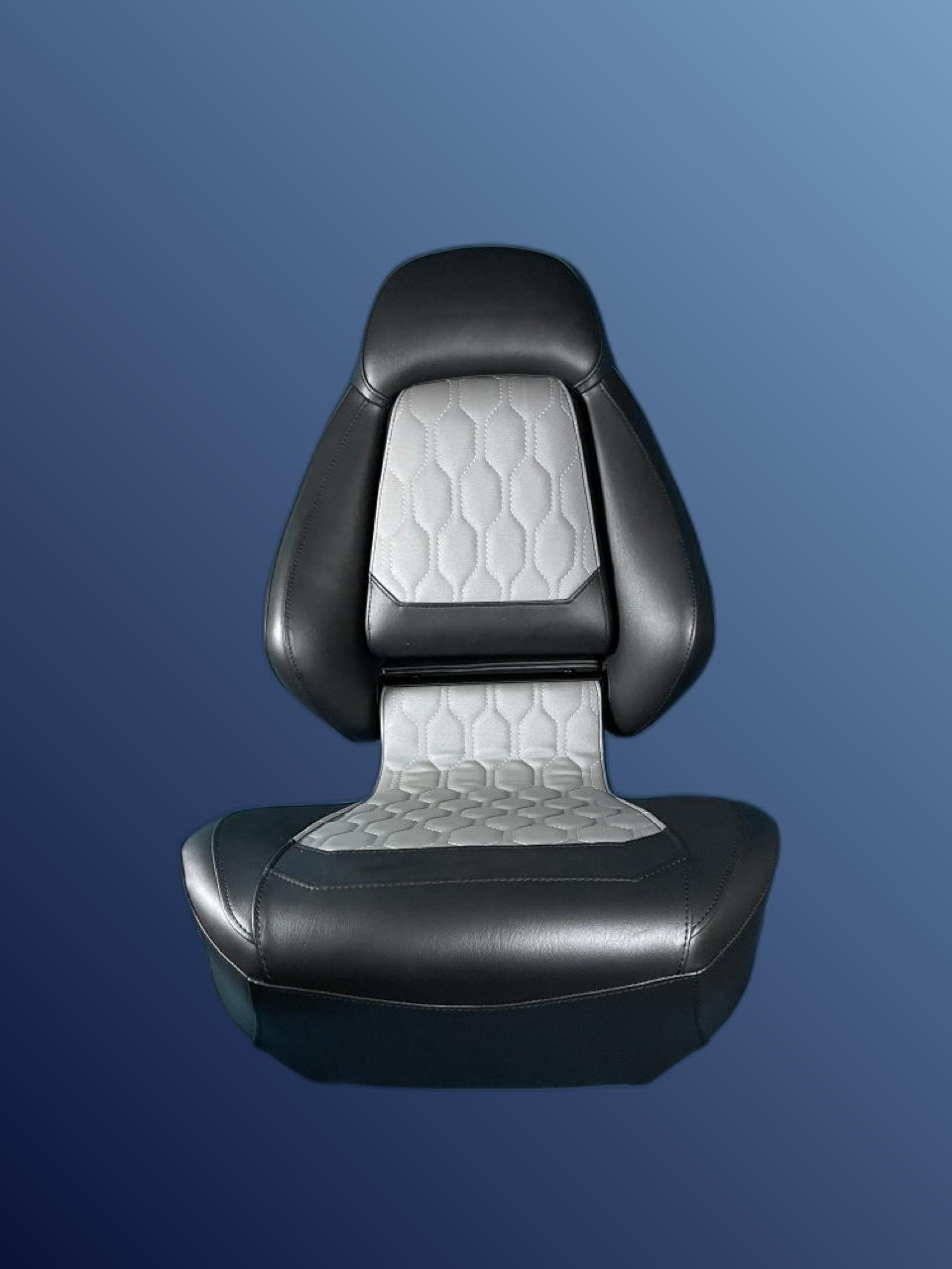 Ergonómikus, összecsukható ülés, fekete-szürke