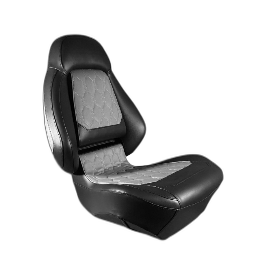 Ergonomic Foldable Seat Black-Gray
