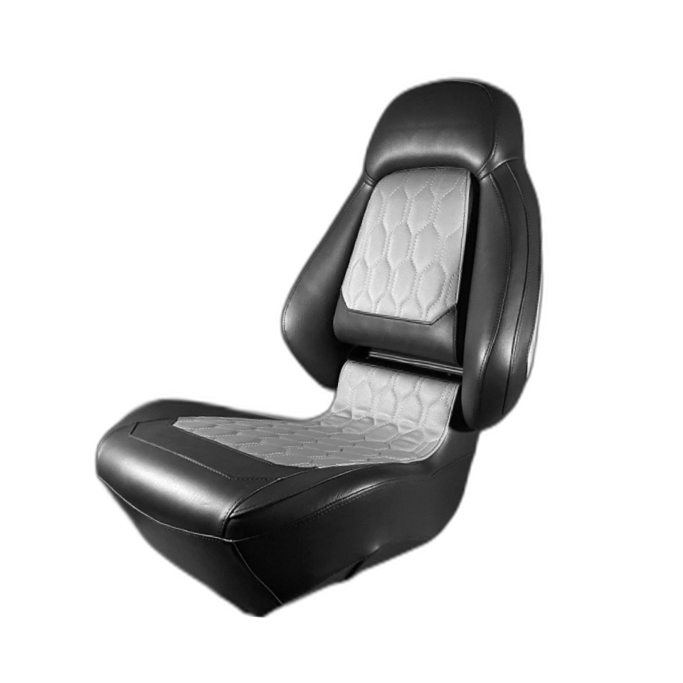 Ergonomic Foldable Seat Black-Gray