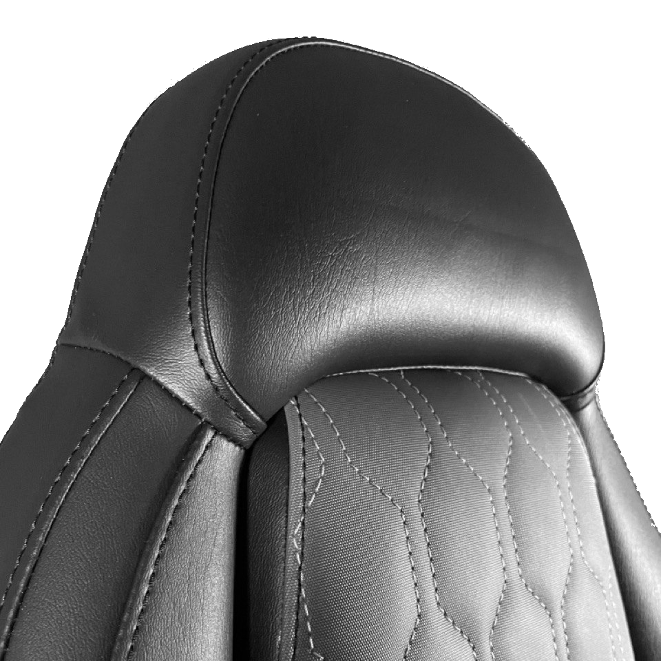 Ergonomic Foldable Seat Black-Gray