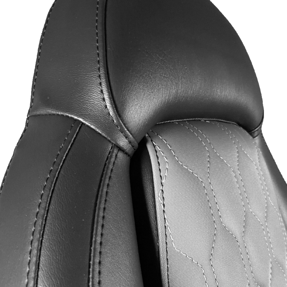 Ergonomic Foldable Seat Black-Gray