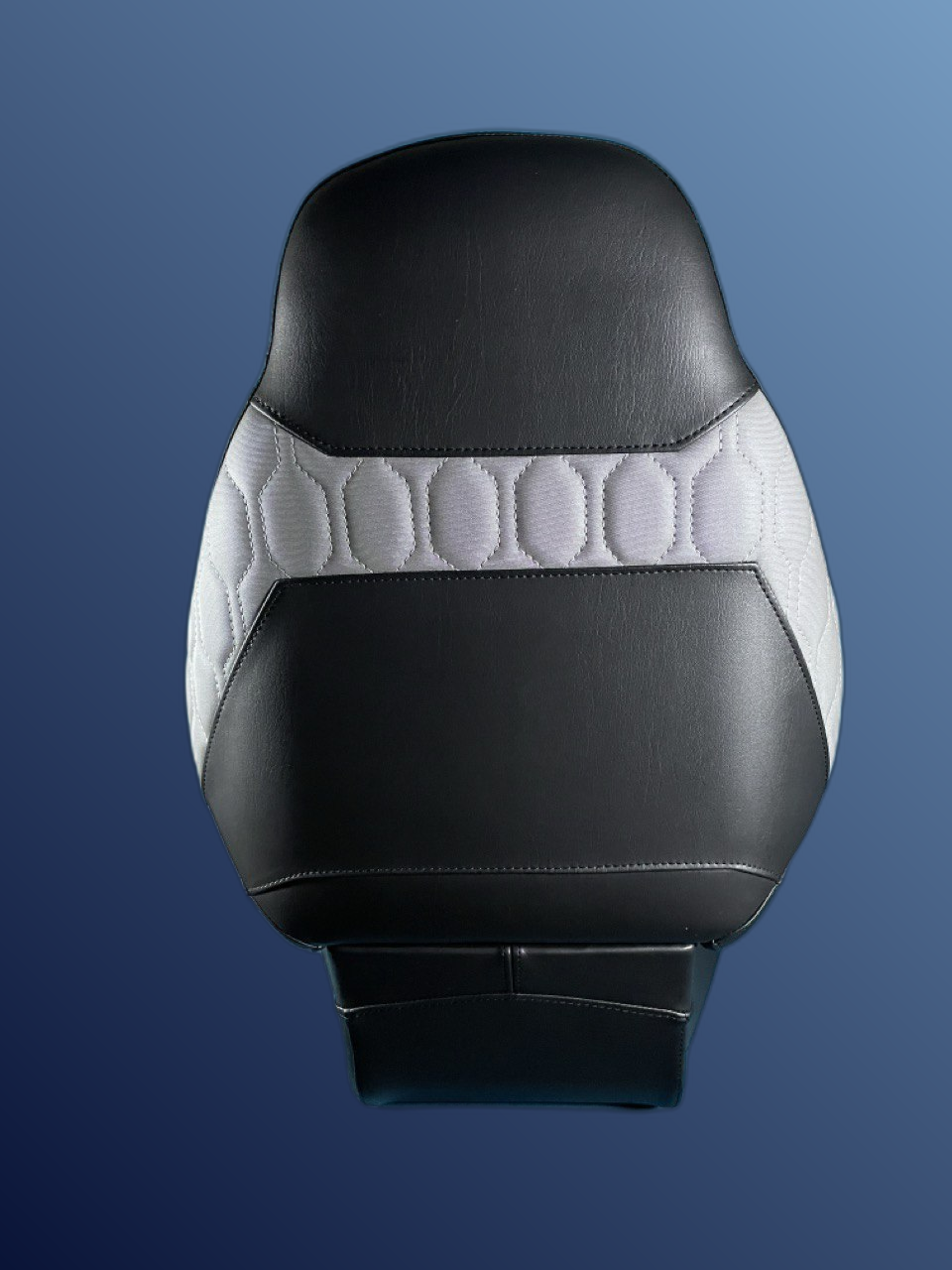 Ergonómikus, összecsukható ülés, fekete-szürke