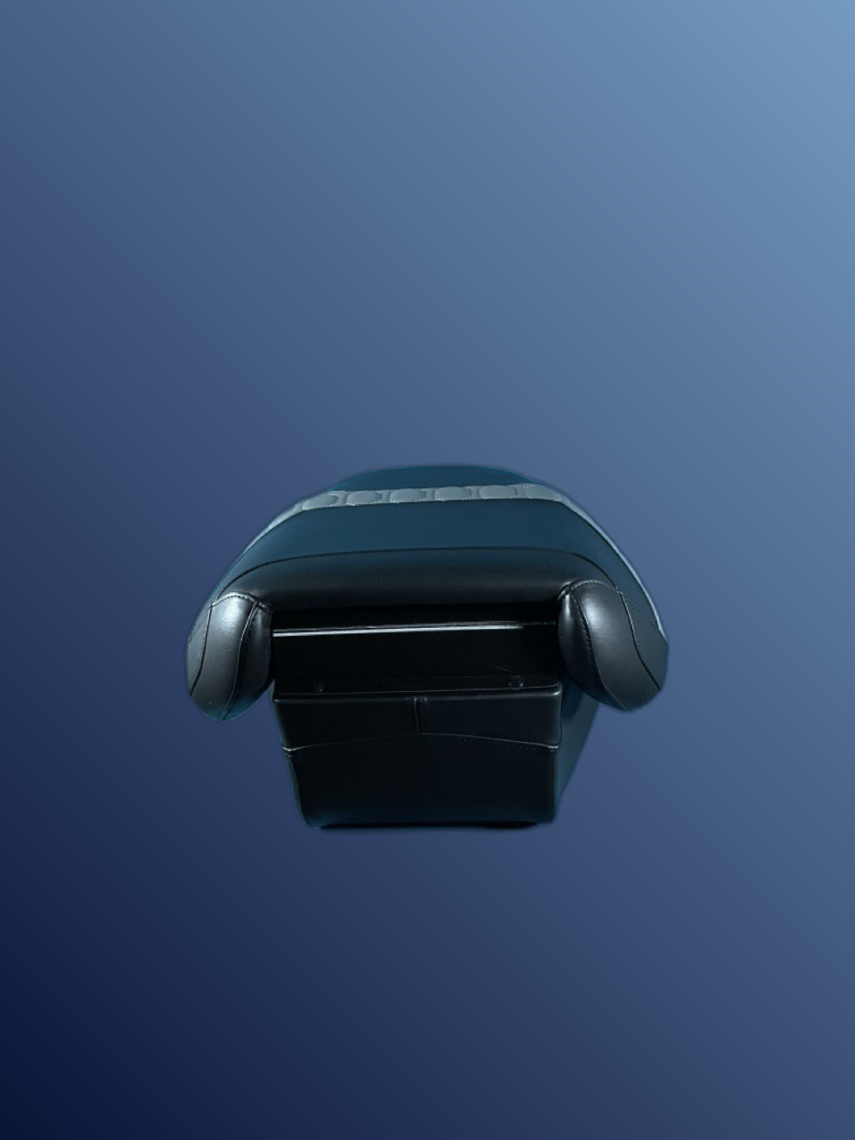 Ergonómikus, összecsukható ülés, fekete-szürke