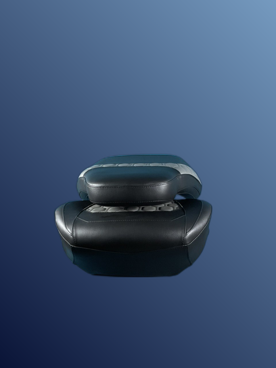 Ergonómikus, összecsukható ülés, fekete-szürke