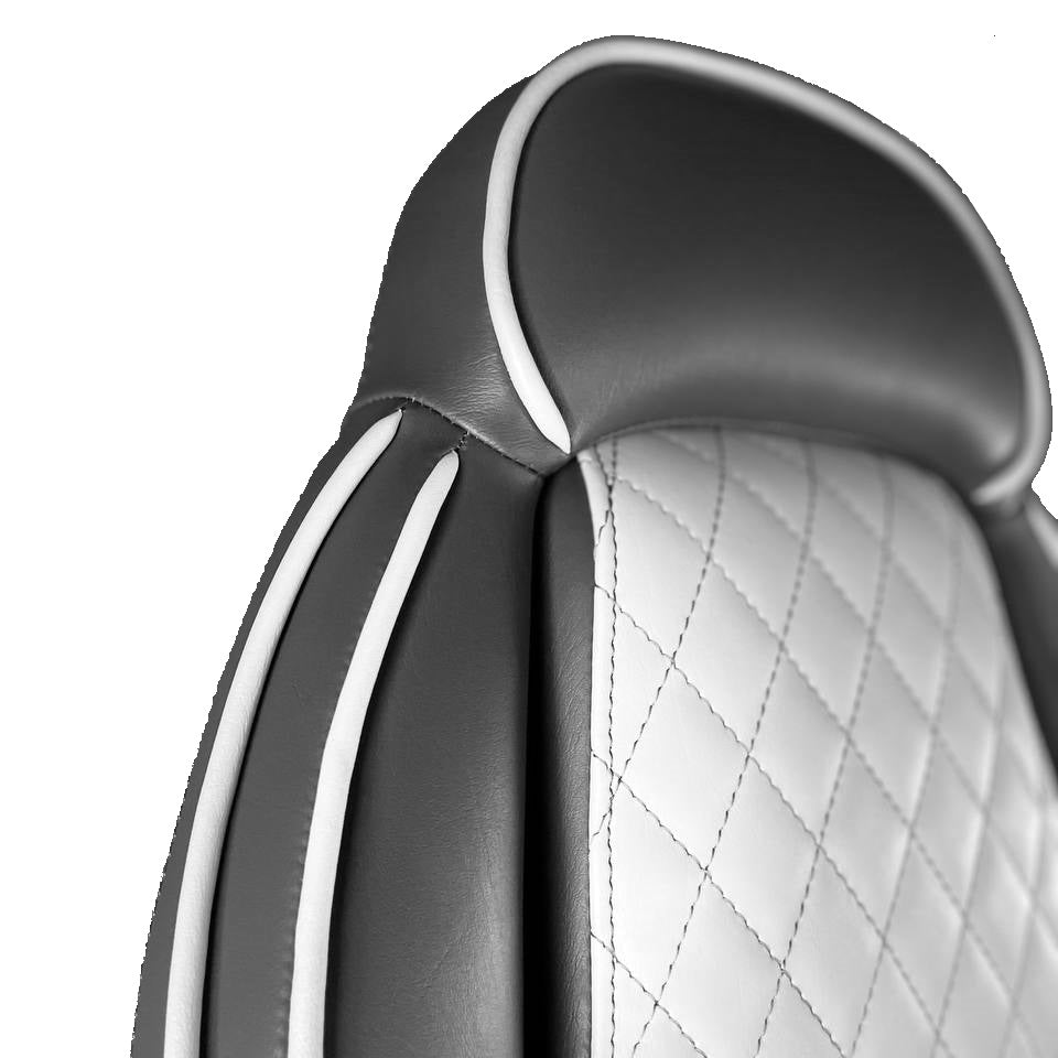 Ergonomic Foldable Seat Dark'n'Light Gray