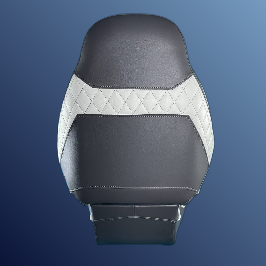 Ergonómikus, összecsukható ülés, sötét és világosszürke