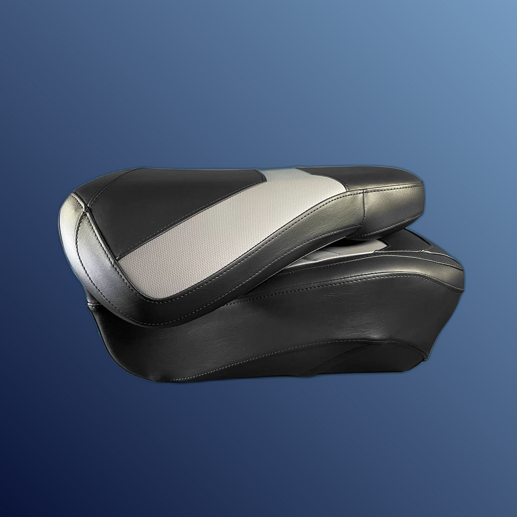 Ergonómikus, összecsukható ülés, fekete-szürke 2