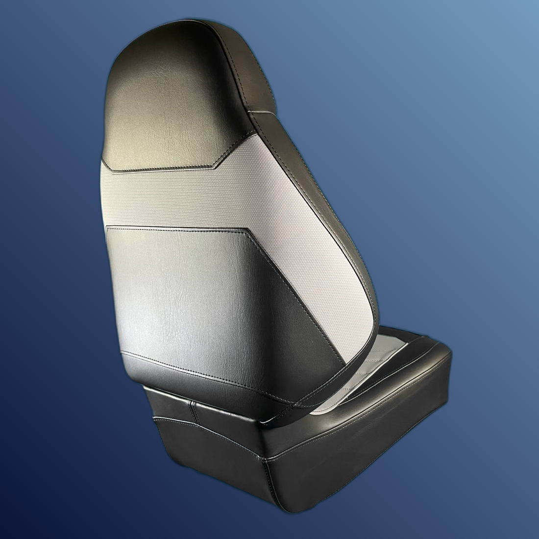 Ergonómikus, összecsukható ülés, fekete-szürke 2