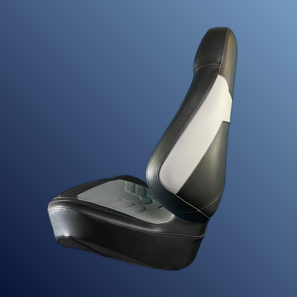 Ergonómikus, összecsukható ülés, fekete-szürke 2