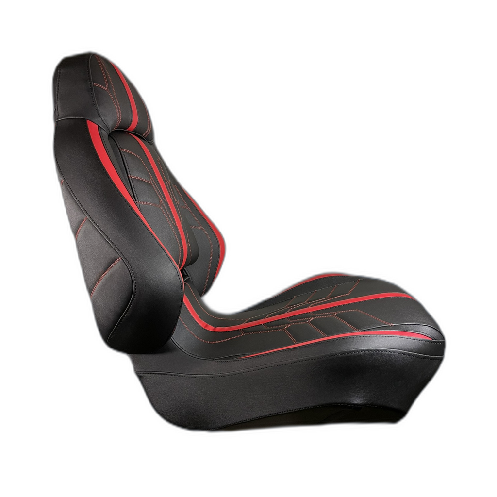 Ergonomic Foldable Seat Black-Red