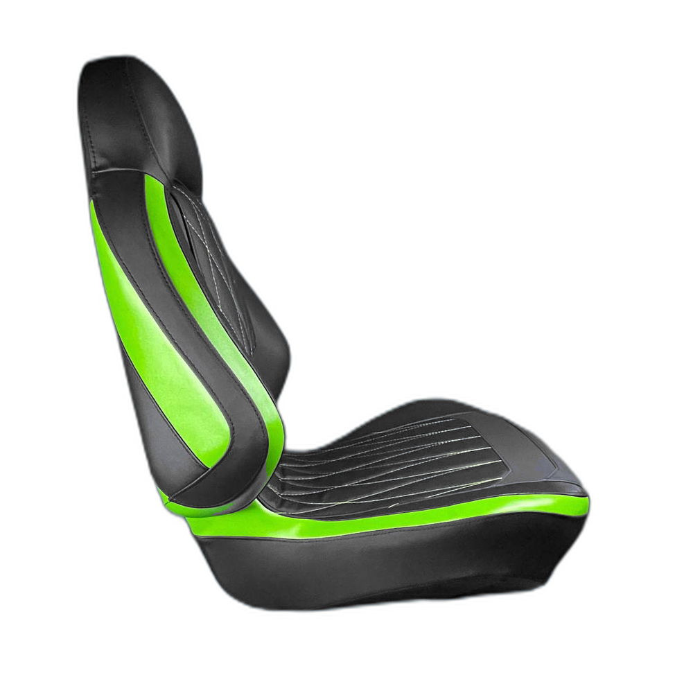 Ergonomic Foldable Seat Black-Green