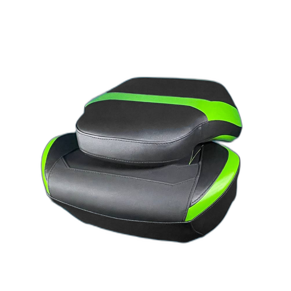 Ergonomic Foldable Seat Black-Green
