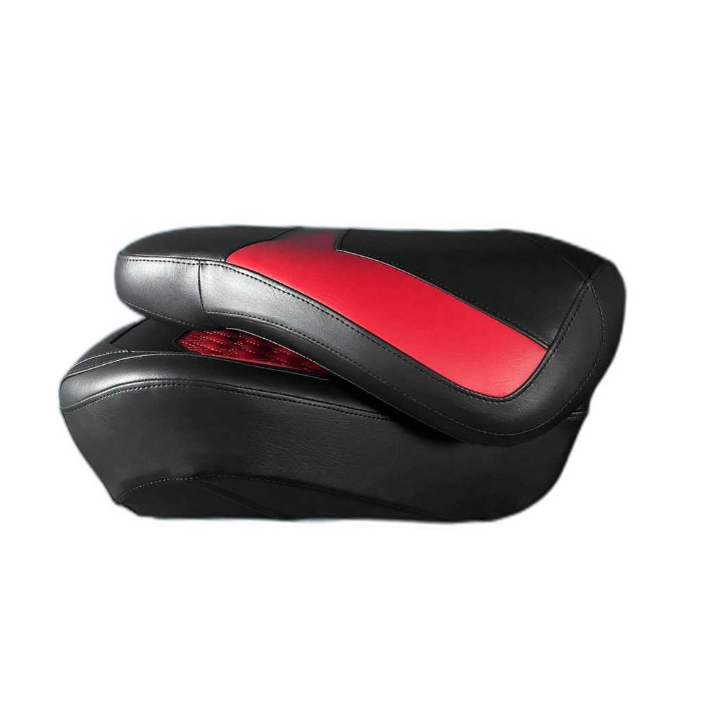 Ergonomic Foldable Seat Red-Black