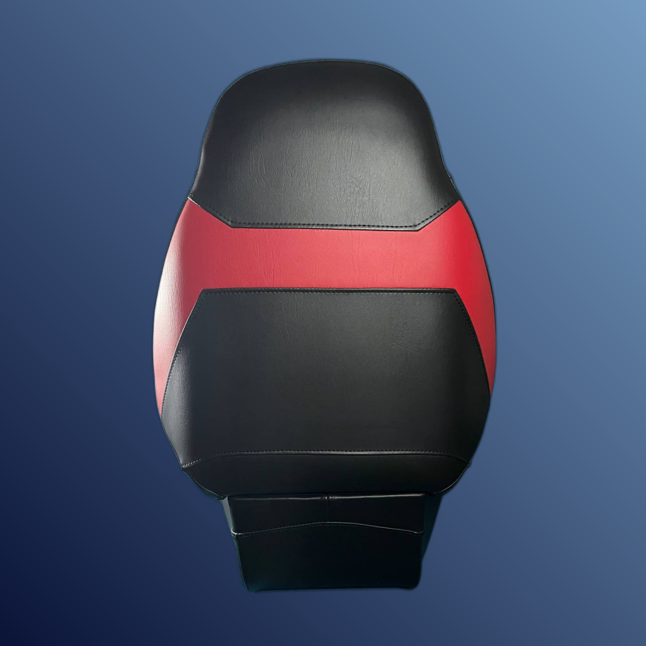 Ergonómikus, összecsukható ülés, piros-fekete