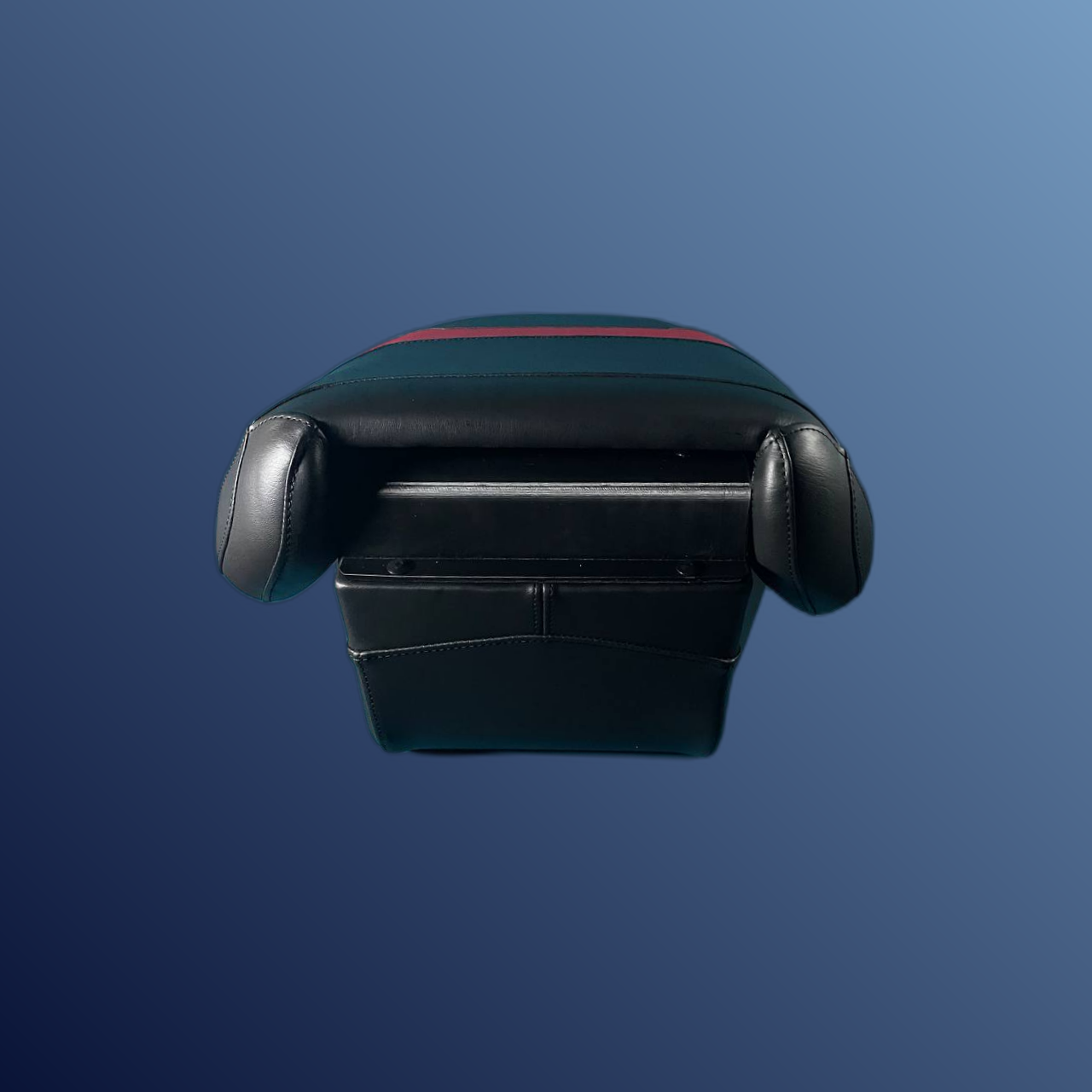 Ergonómikus, összecsukható ülés, piros-fekete