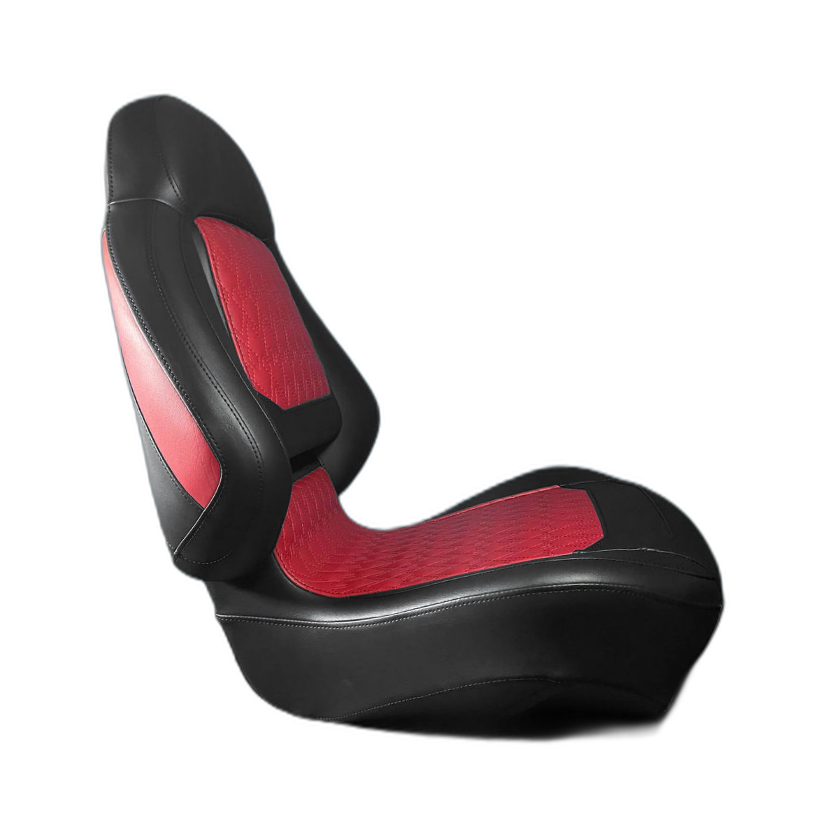 Ergonomic Foldable Seat Red-Black