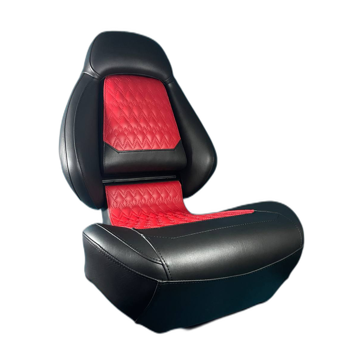 Ergonomic Foldable Seat Red-Black