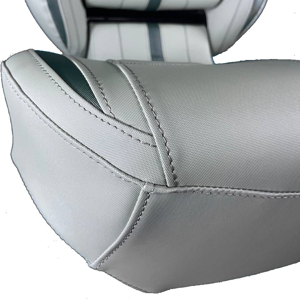 Ergonomic Foldable Seat Silver