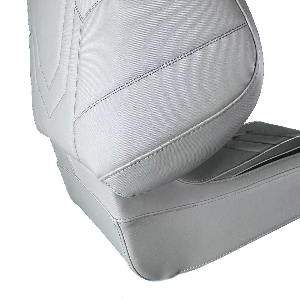 Ergonomic Foldable Seat Silver