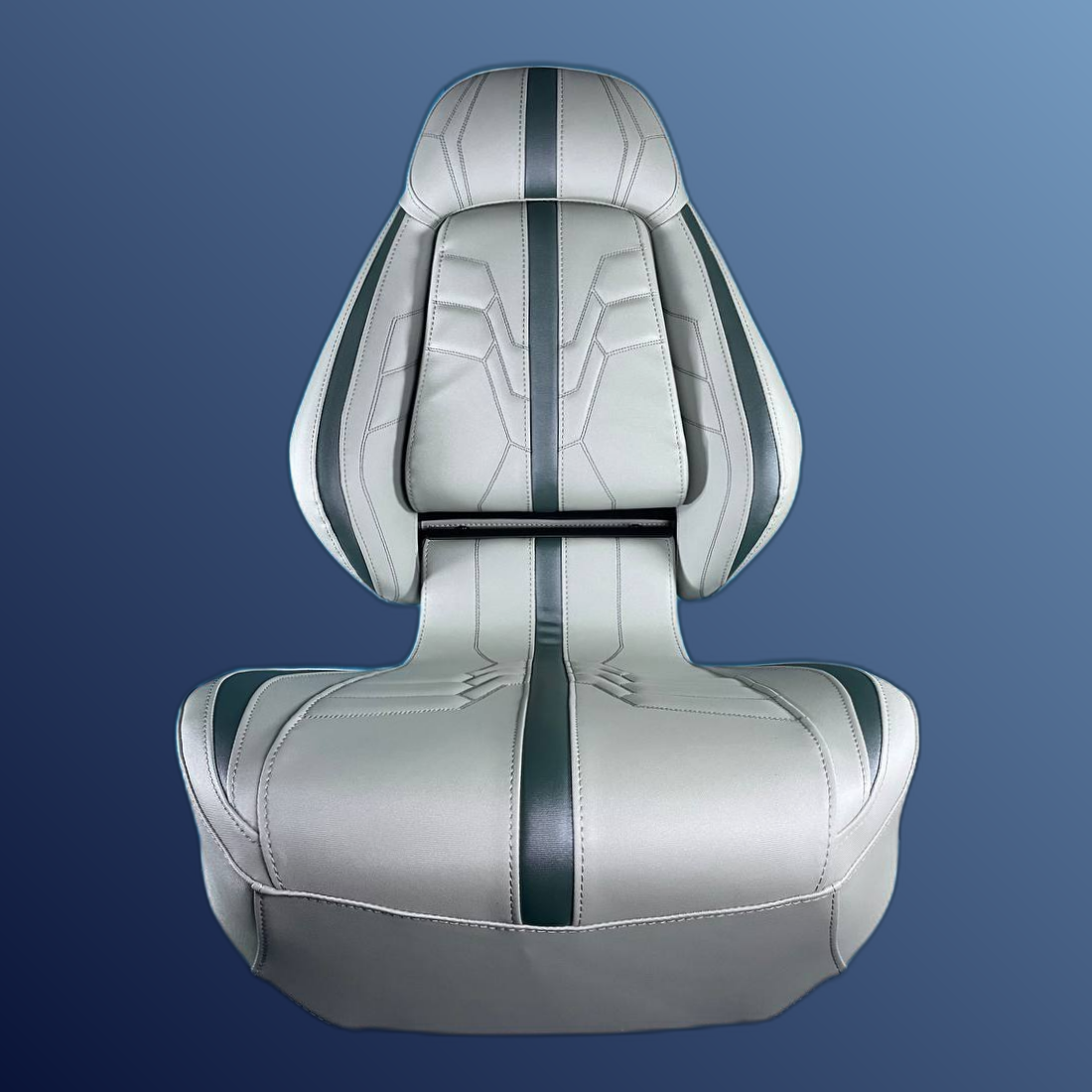 Ergonómikus, összecsukható ülés, ezüst színű