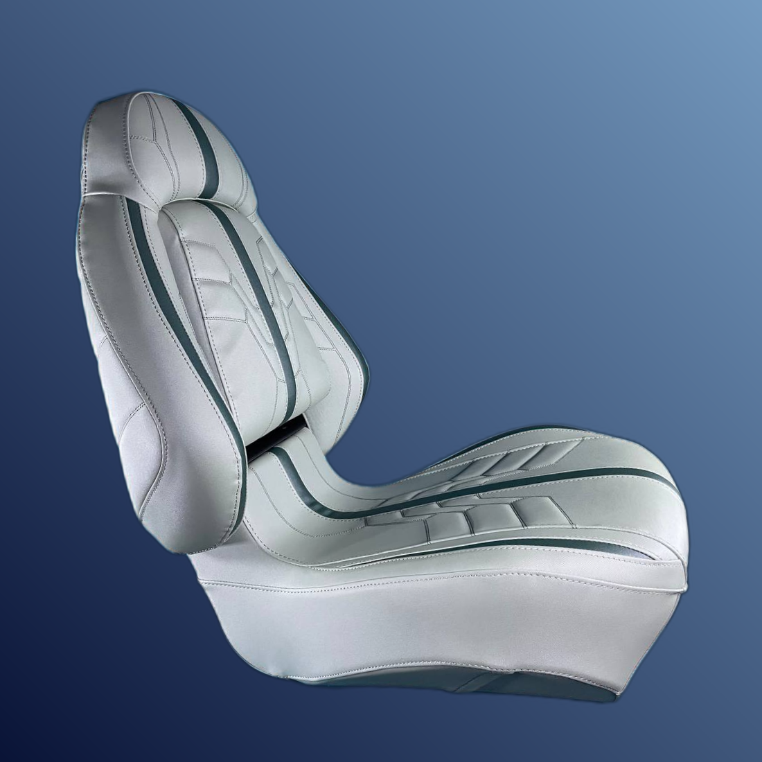 Ergonómikus, összecsukható ülés, ezüst színű