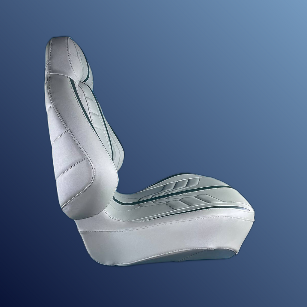 Ergonómikus, összecsukható ülés, ezüst színű