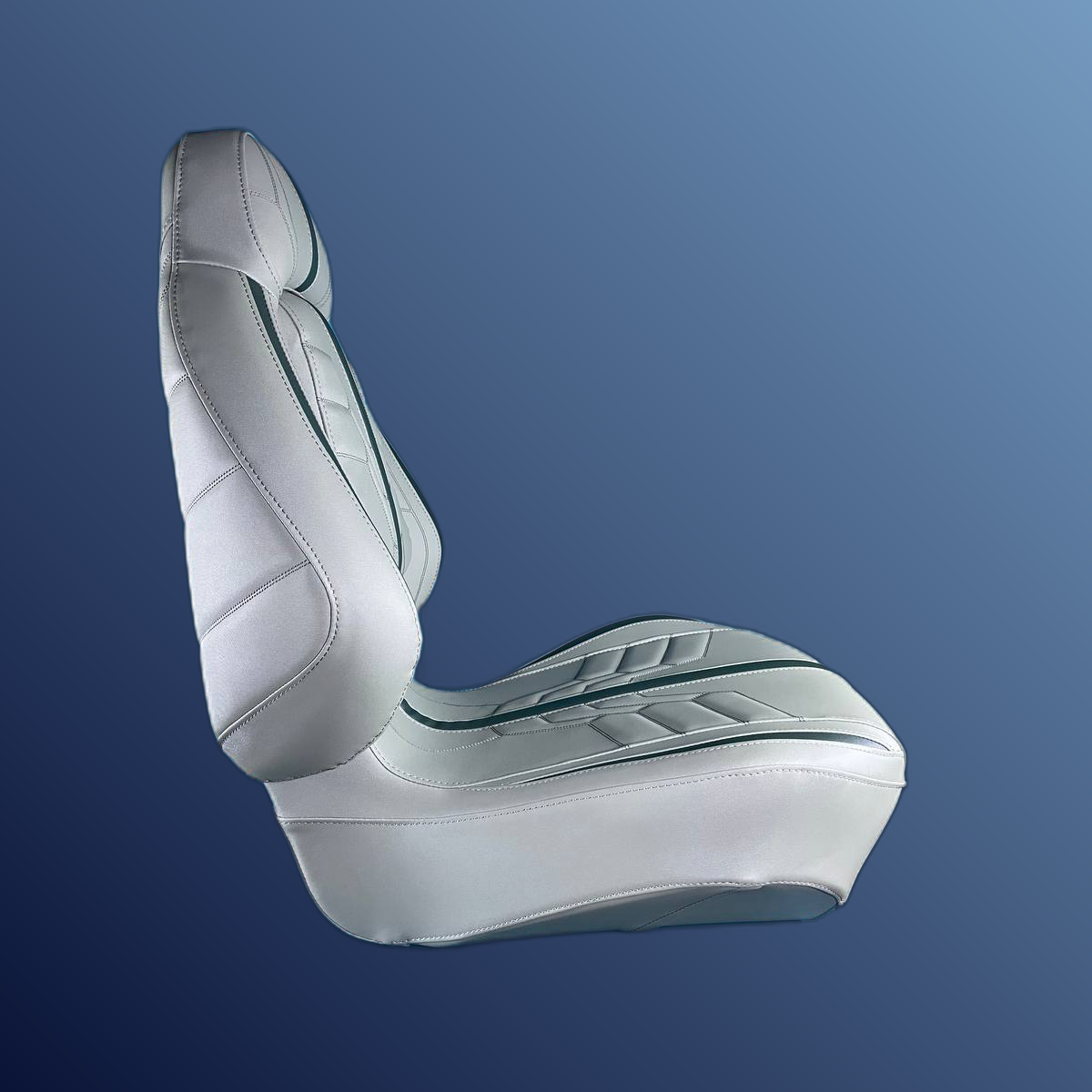 Ergonómikus, összecsukható ülés, ezüst színű