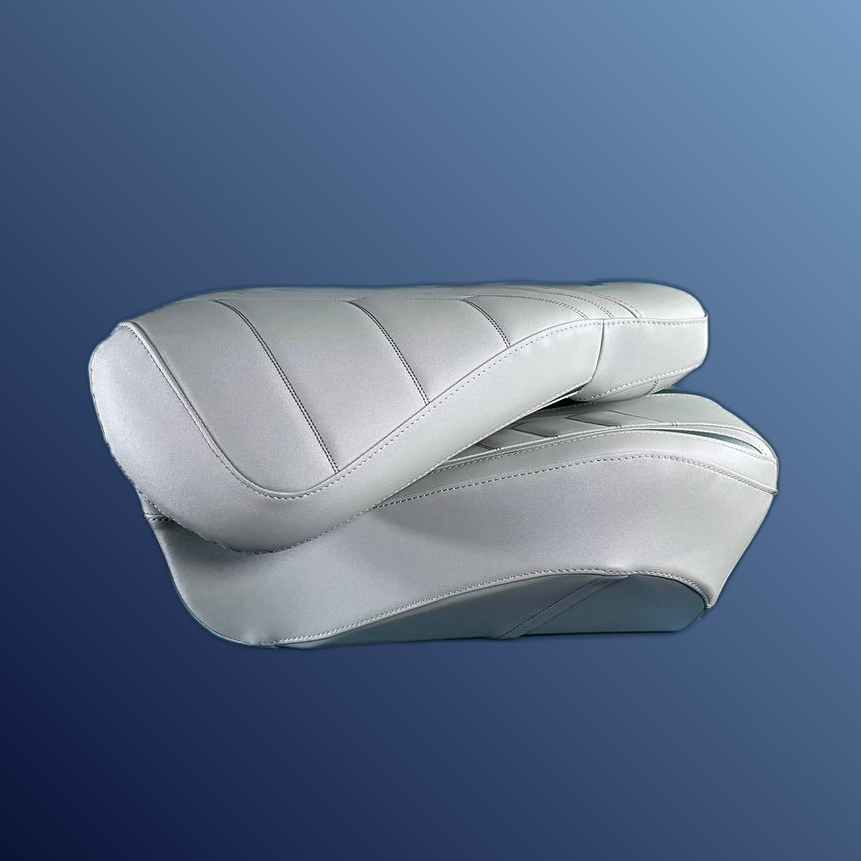 Ergonómikus, összecsukható ülés, ezüst színű