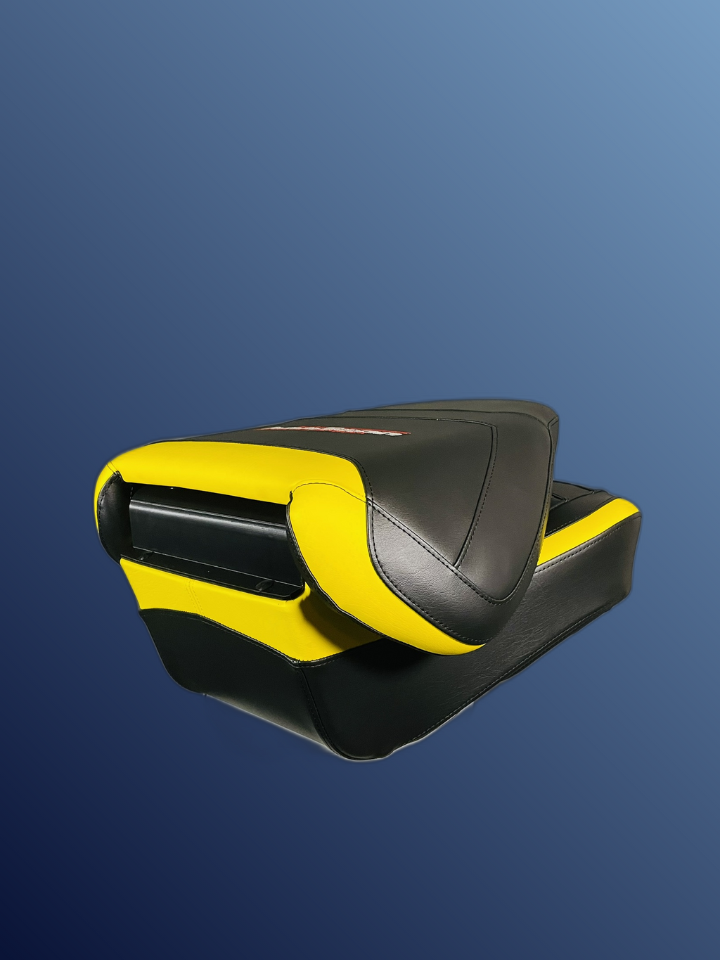 Ergonómikus, összecsukható ülés, fekete-sárga