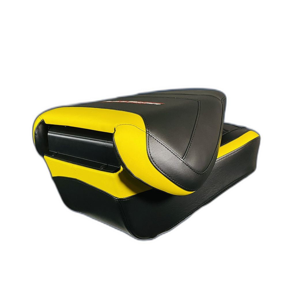 Ergonomic Foldable Seat Black-Yellow