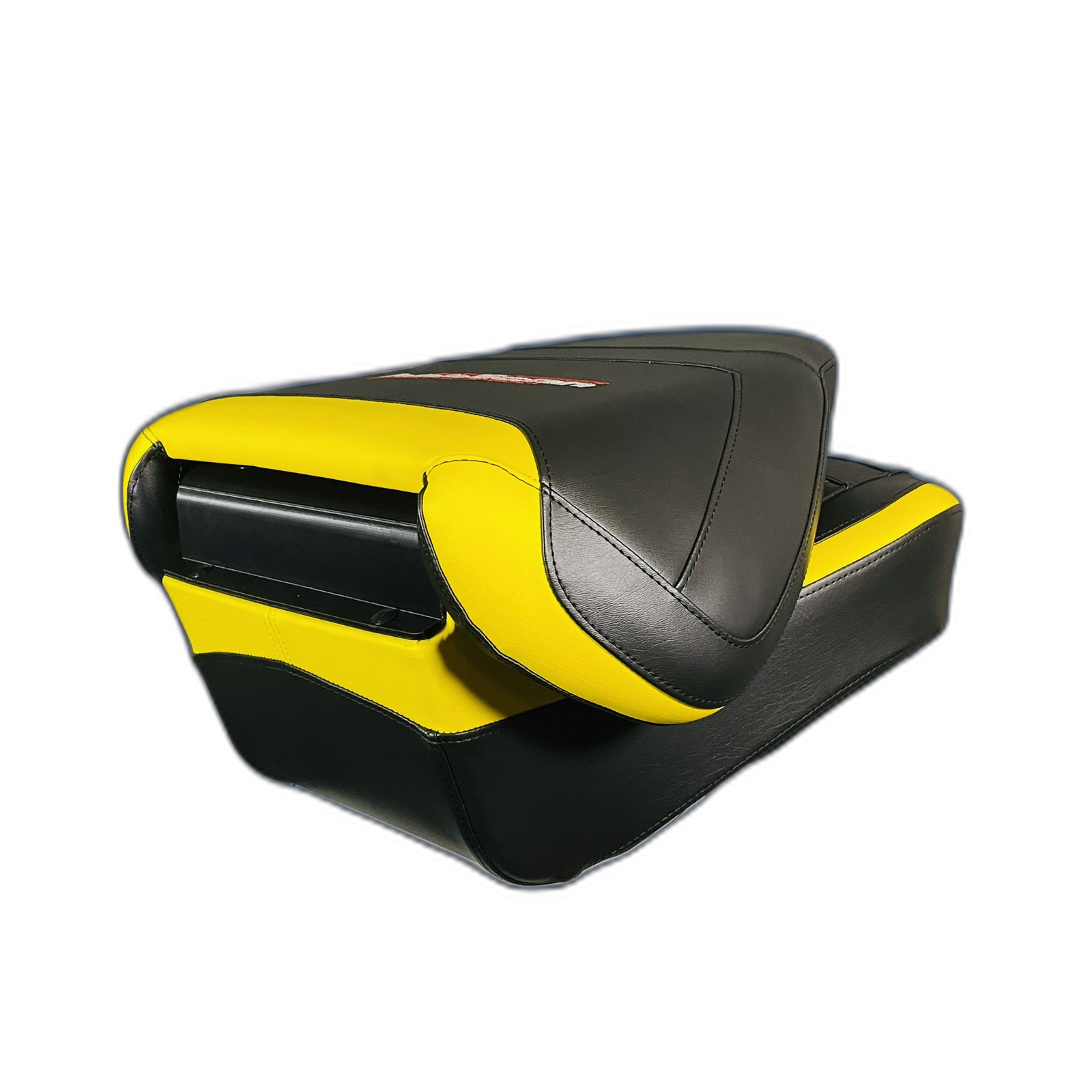 Ergonomic Foldable Seat Black-Yellow