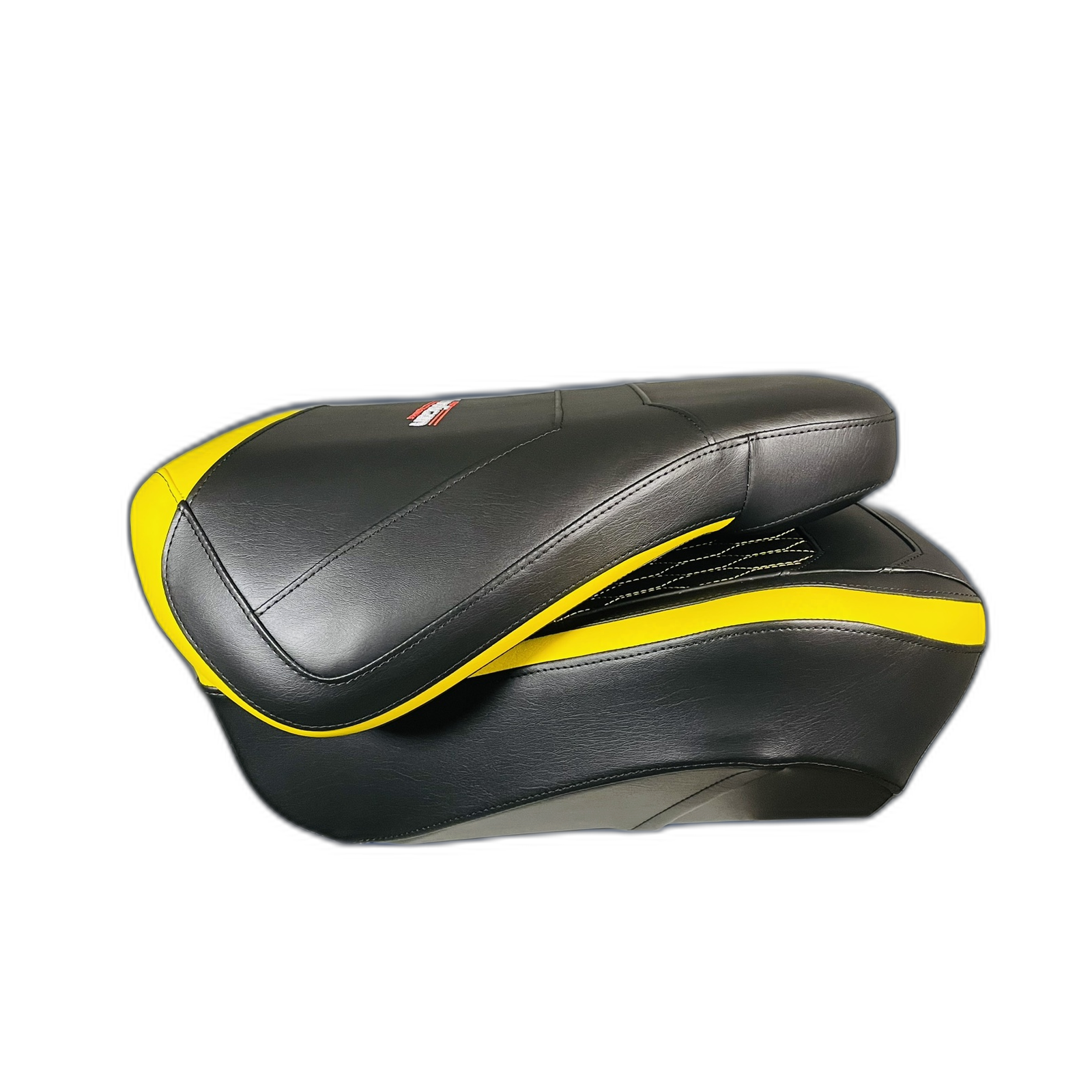 Ergonomic Foldable Seat Black-Yellow