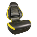 Ergonomic Foldable Seat Black-Yellow