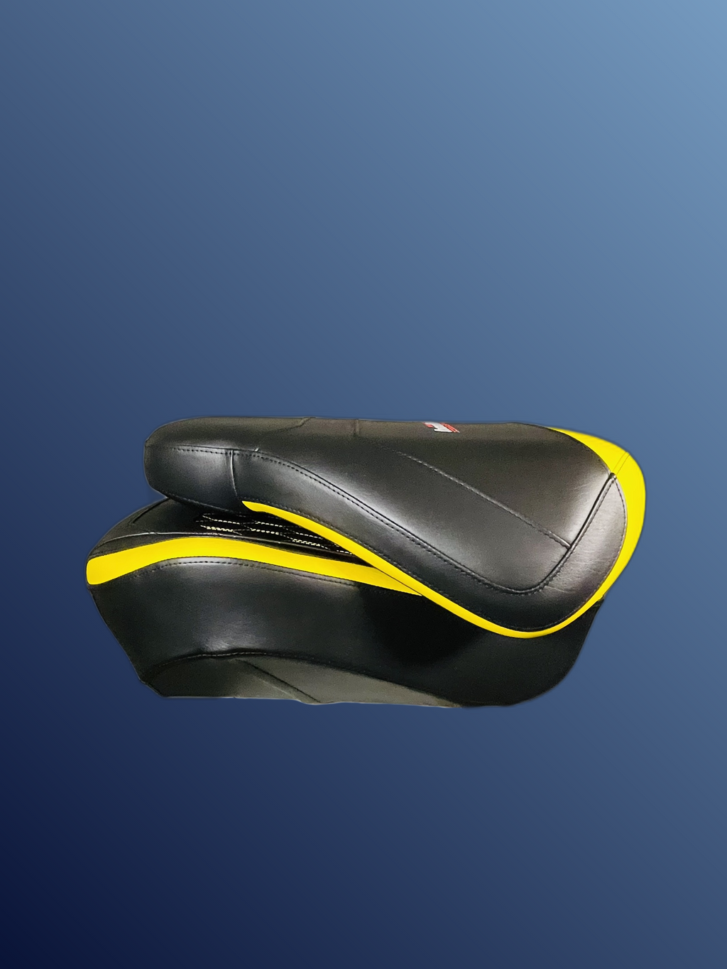 Ergonómikus, összecsukható ülés, fekete-sárga