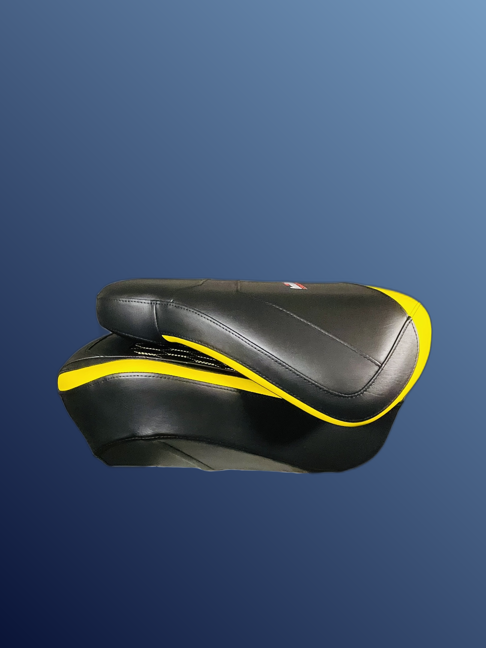 Ergonómikus, összecsukható ülés, fekete-sárga