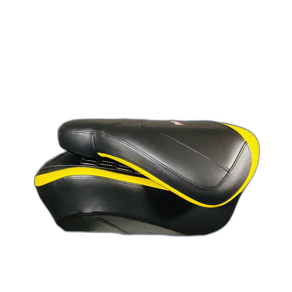 Ergonomic Foldable Seat Black-Yellow