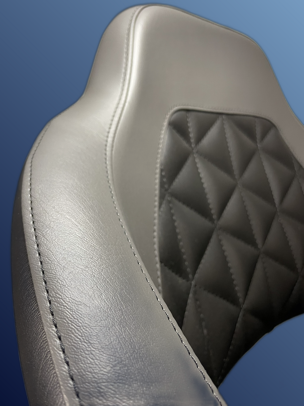 Captain's Flip-up Bolster Seat Gray