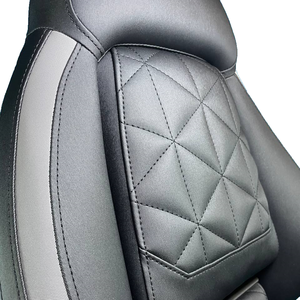Ergonomic Foldable Seat Black-Gray_v2