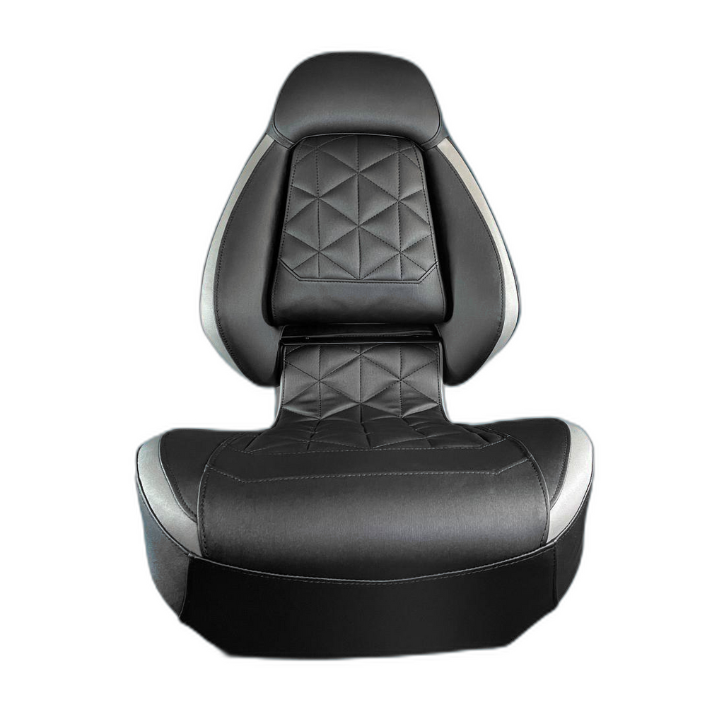 Ergonómikus, összecsukható ülés, fekete-szürke