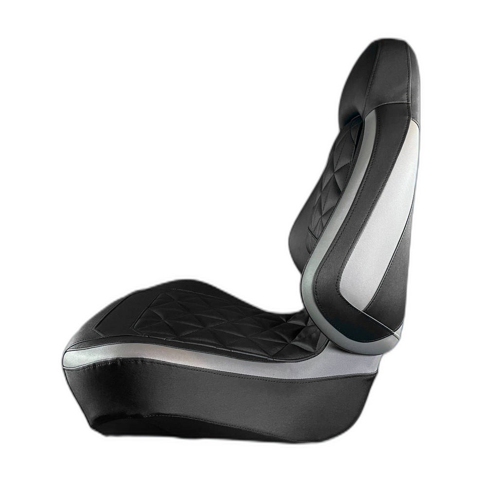 Ergonómikus, összecsukható ülés, fekete-szürke